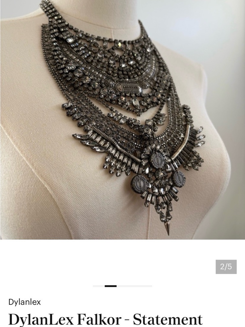 Fabulous Retired Vintage Dylanex “Falkor” Necklace - Picture 10 of 11